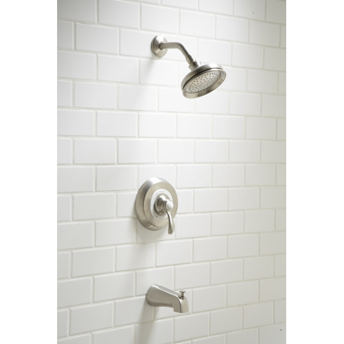 Kohler Fairfax RiteTemp Pressure Balanced Tub and Shower Faucet with Valve and Diverter Wayfair